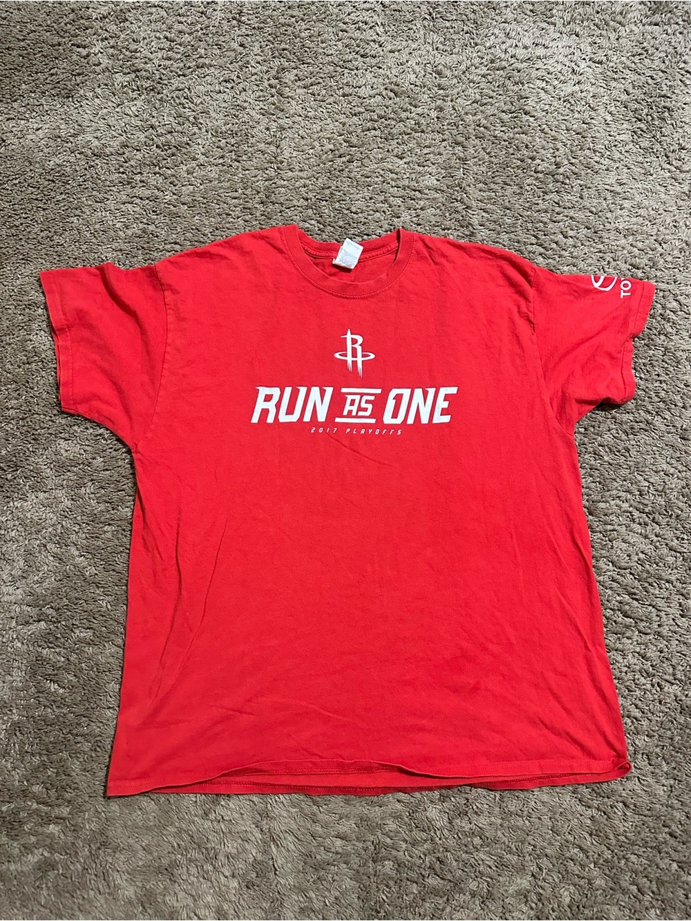 Vintage Houston Rockets "playoff" shirt 2017 size xl